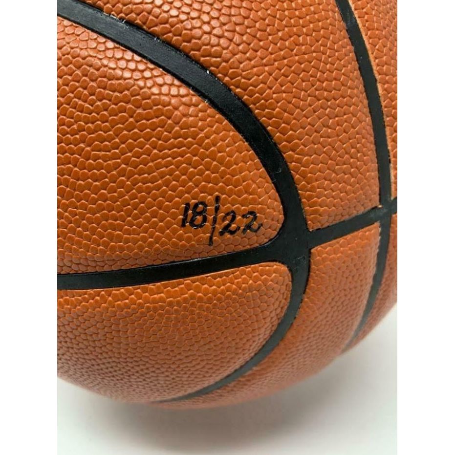 DEANDRE AYTON Phoenix Suns Autographed 2018 NBA #1 Pick Basketball GDL LE 18/22