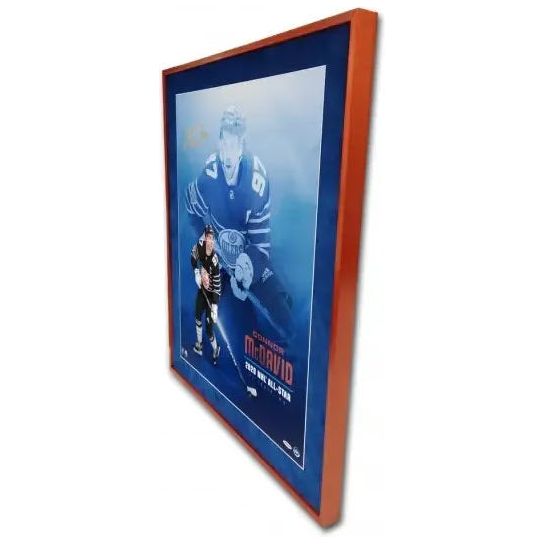 CONNOR MCDAVID Autographed & Framed “2020 All-Star” 20x24 Photo UDA