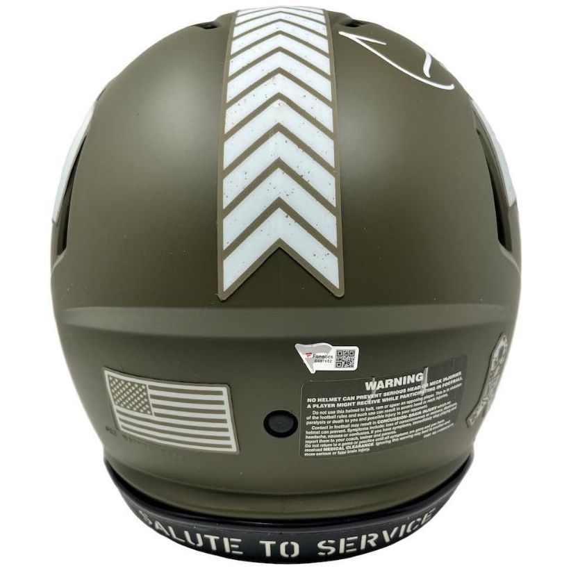 COOPER KUPP Autographed Rams STS - Army Ed. - Authentic Speed Helmet FANATICS