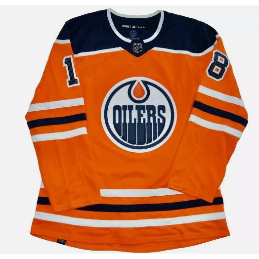 Zach Hyman Autographed Edmonton Oilers Authentic Jersey Fanatics