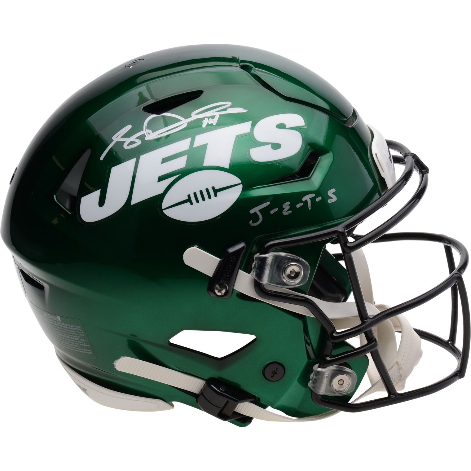 SAM DARNOLD Autographed New York J-E-T-S Speed Flex Authentic Helmet FANATICS