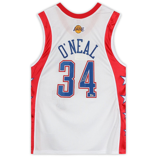 SHAQUILLE O'NEAL Autographed Los Angeles Lakers 2004 All Star Jersey FANATICS