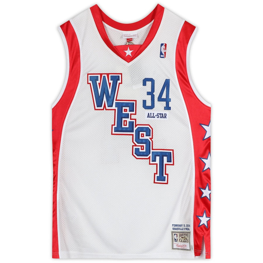 SHAQUILLE O'NEAL Autographed Los Angeles Lakers 2004 All Star Jersey FANATICS
