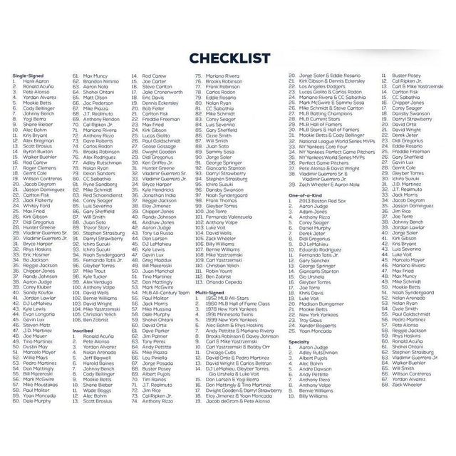 2 BOX SET FANATICS UNDER WRAPS MLB Mystery Baseball TROUT, JUDGE, OHTANI, HARPER