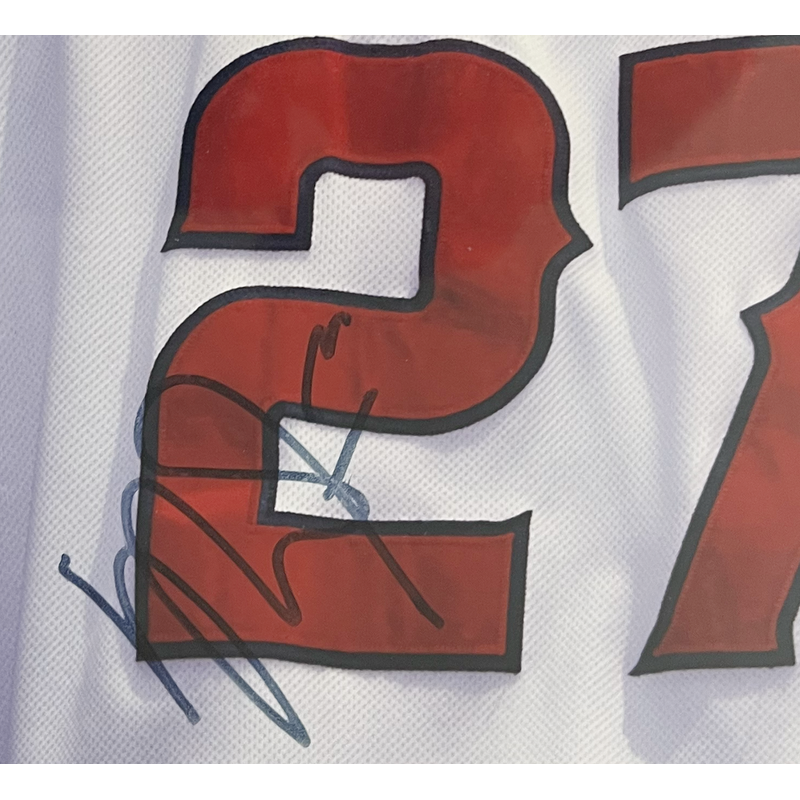 Mike Trout Autographed Los Angeles Angels 11" x 14" Framed Photograph JSA