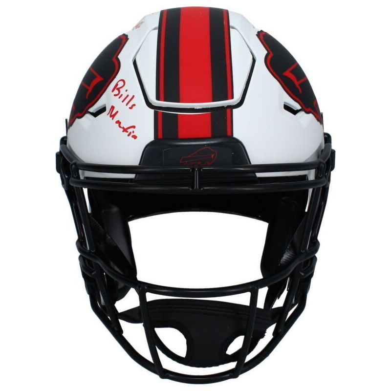 Dalton Kincaid Autographed "Bills Mafia" Lunar Speed Flex Helmet Fanatics LE 10