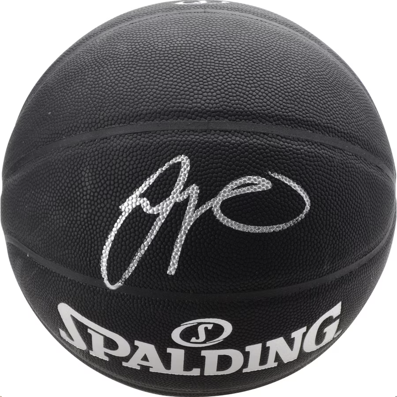 Jayson Tatum Autographed Boston Celtics Black Spalding Basketball Fanatics
