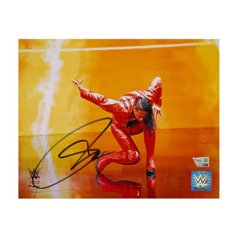 Shinsuke Nakamura Autographed WWE Entrance 8" x 10" Photograph Fanatics