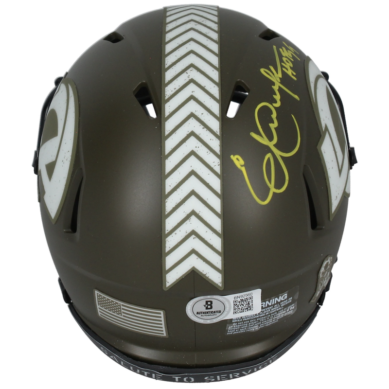 Eric Dickerson Autographed "HOF 99" Rams Mini 2022 STS Speed Helmet Beckett