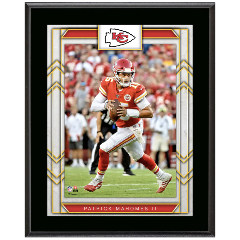 Patrick Mahomes Kansas City Chiefs 10.5" x 13" Sublimated Player Plaque