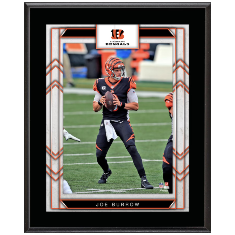 Joe Burrow Cincinnati Bengals 10.5" x 13" Sublimated Plaque Fanatics