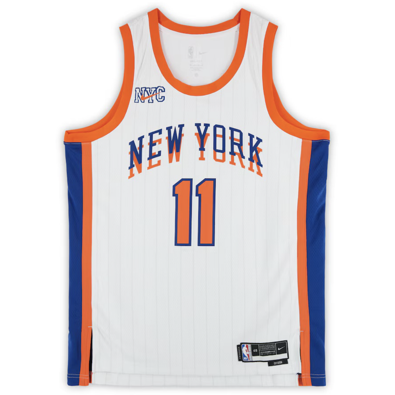 Jalen Brunson Autographed New York Knicks Nike City Edition Jersey Fanatics
