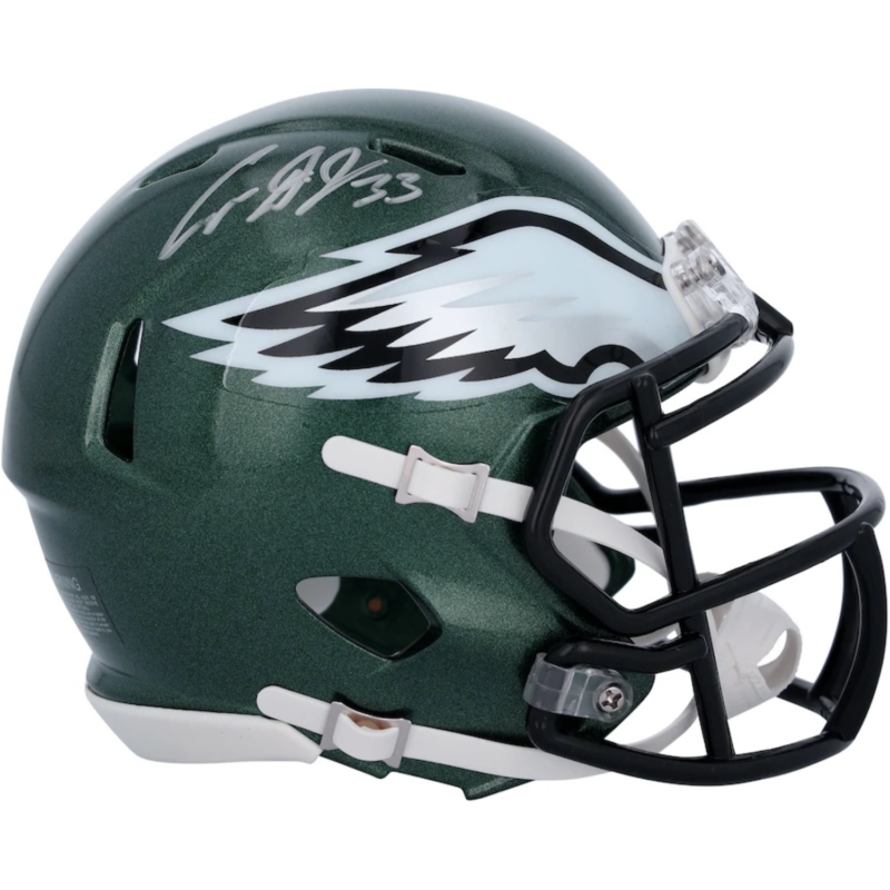 Cooper Dejean Autographed Philadelphia Eagles Speed Mini Helmet Fanatics