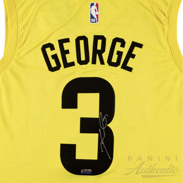 Keyonte George Autographed Utah Jazz Yellow Nike Remix Swingman Jersey Panini