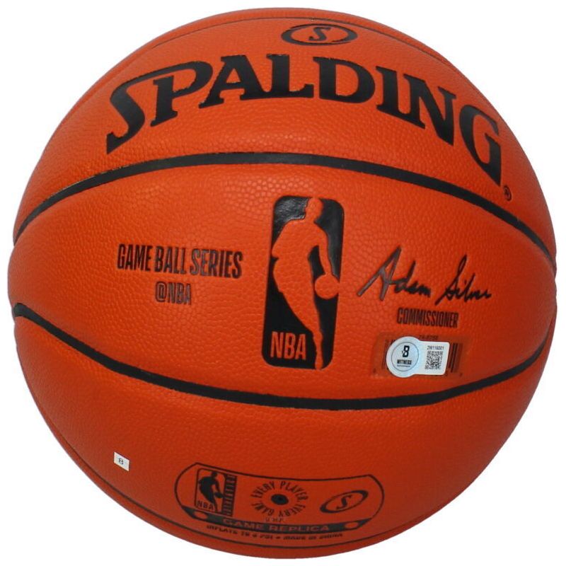 Dennis Rodman Autographed "The Worm" Spalding I/O Basketball Beckett