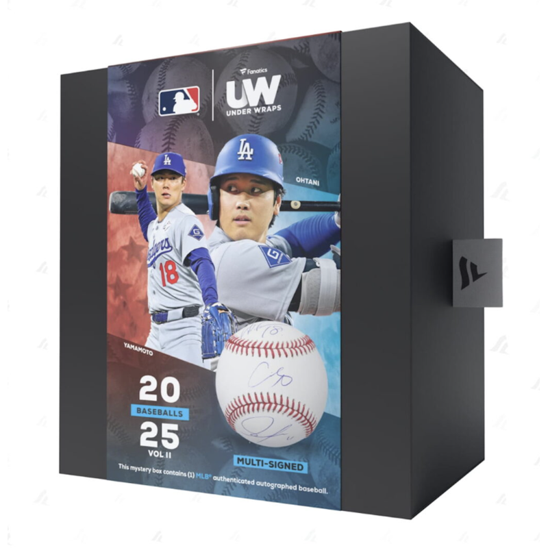 (Babe Ruth, Ohtani) 2025 MLB Under Wraps Autographed Baseball Fanatics Vol. 2