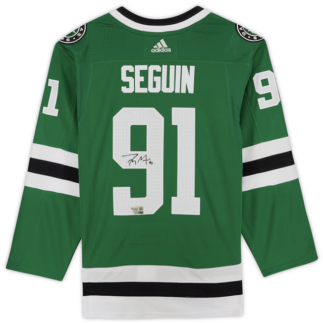 Tyler Seguin Autographed Dallas Stars Authentic Green Adidas Jersey Fanatics