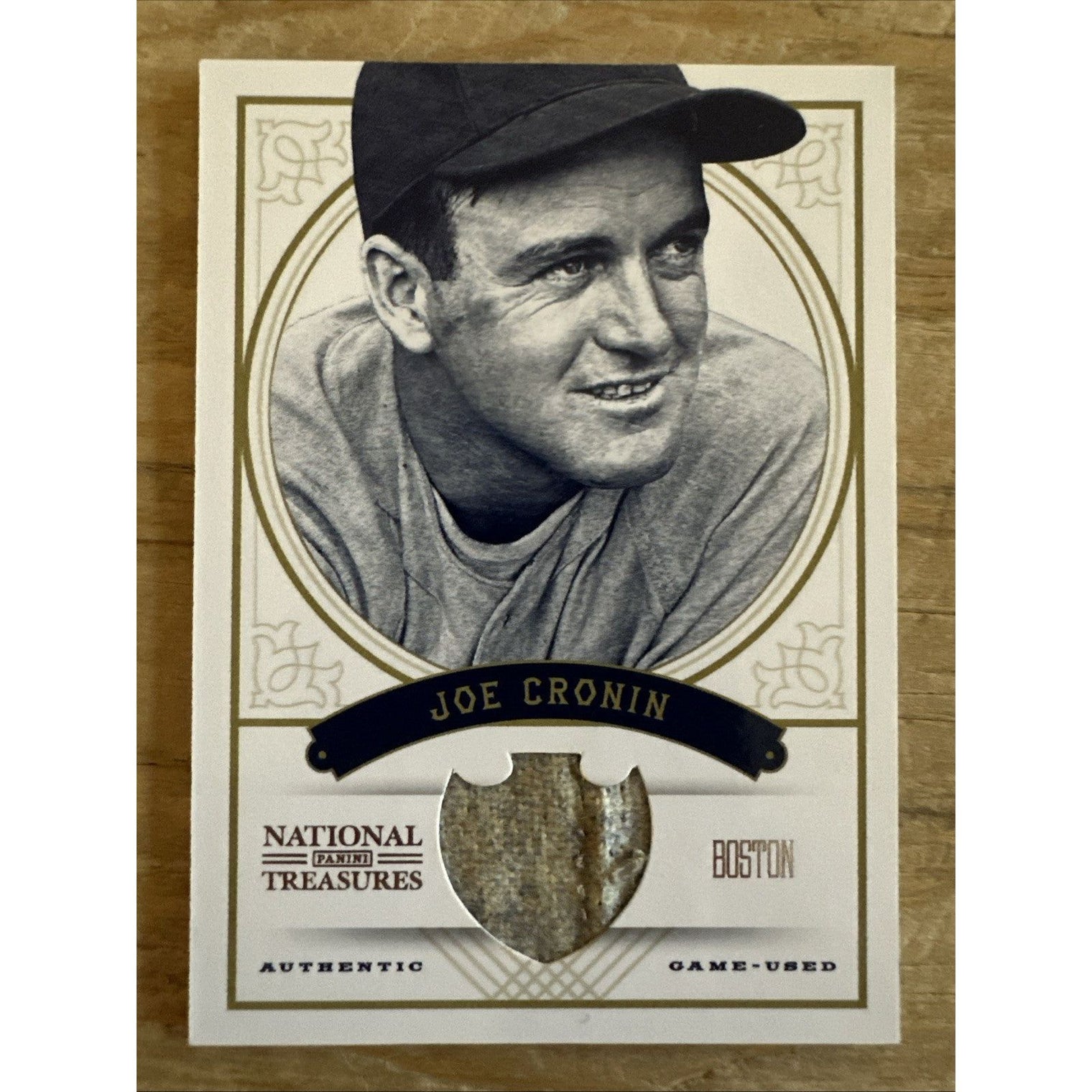 2012 Panini National Treasures 73/99 Joe Cronin Boston Red Sox #19 HOF