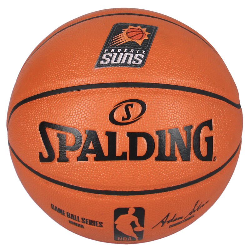 Phoenix Suns Logo Spalding Game Ball Series Basketball
