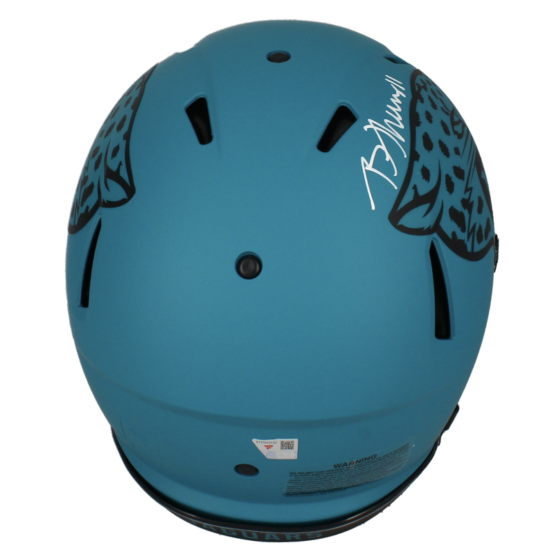 Brian Thomas Jr. Autographed Jaguars Authentic 'RAVE' Helmet Fanatics