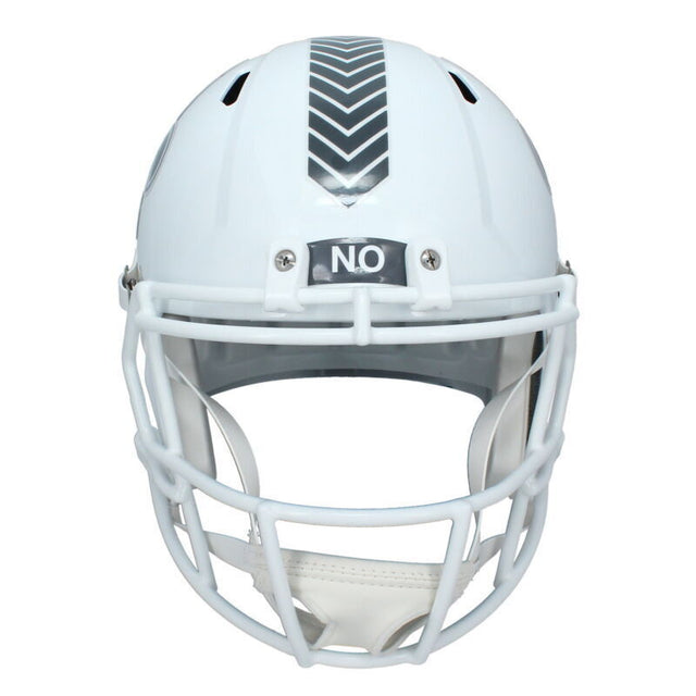 Rashid Shaheed Autographed New Orleans Saints 2024 STS Full Size Speed Helmet Beckett