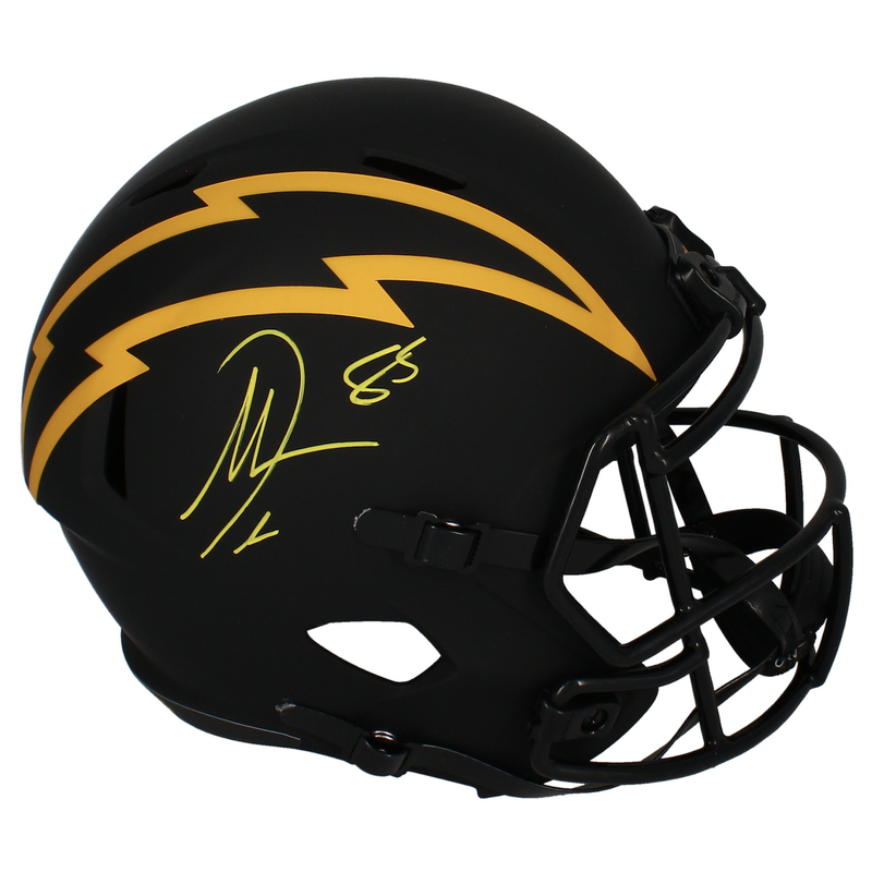 Antonio Gates Autographed Chargers Eclipse Full Size Speed Helmet Beckett