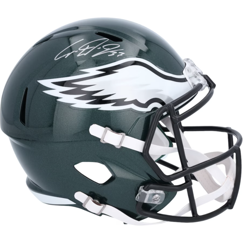 Cooper Dejean Autographed Philadelphia Eagles Full Size Speed Helmet Fanatics