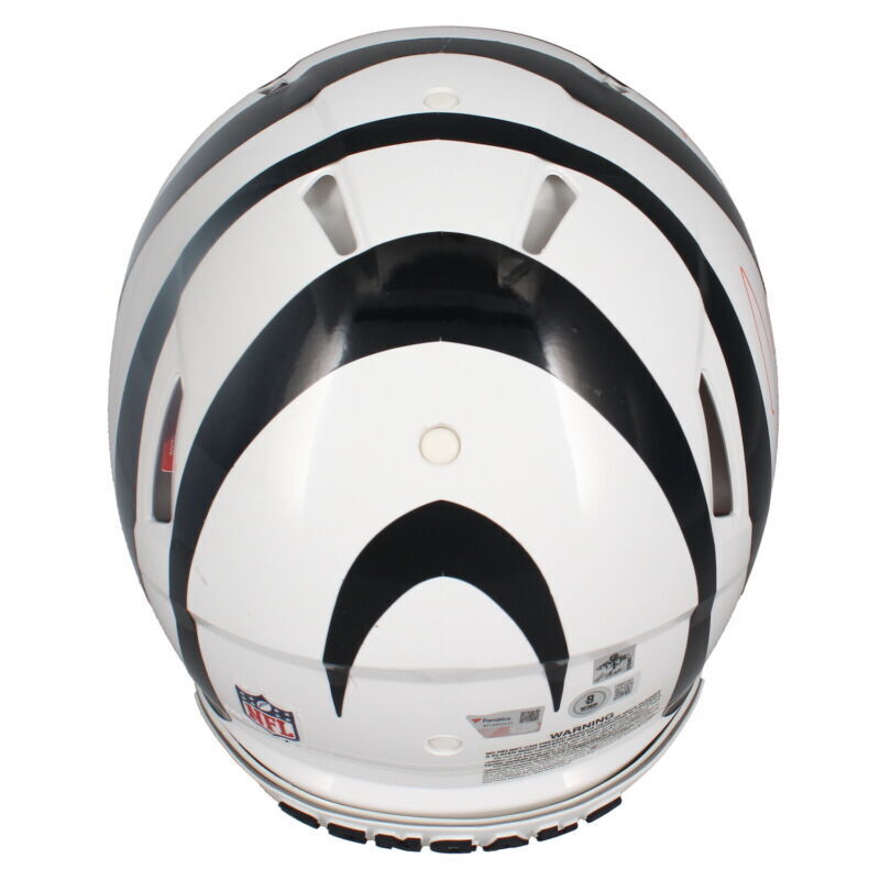 Joe Burrow / Ja'Marr Chase Cincinnati Bengals Autographed Alt. Authentic Helmet Fanatics / Beckett