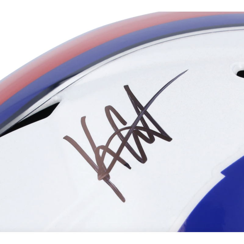 Keon Coleman Autographed Buffalo Bills Full Size Speed Helmet Fanatics