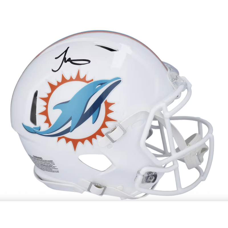 Tyreek Hill Autographed Miami Dolphins Authentic Speed Helmet Fanatics