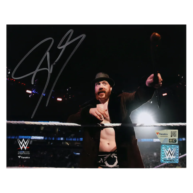 Sheamus Autographed WWE Leaning On Ropes 8" x 10" Photograph Fanatics