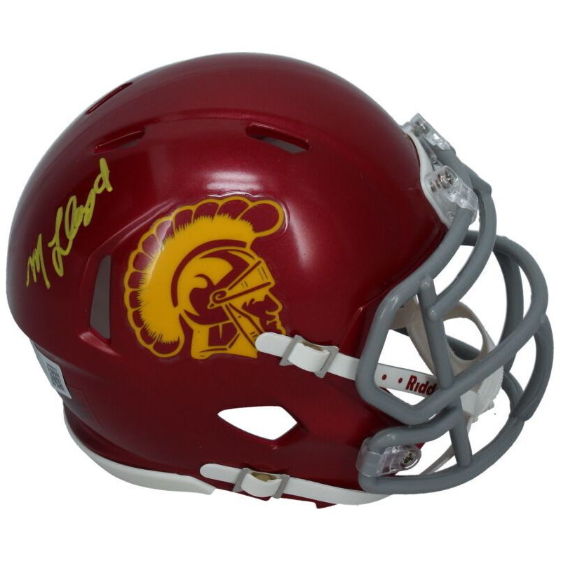 MarShawn Lloyd Autographed USC Trojans Mini Speed Helmet Beckett