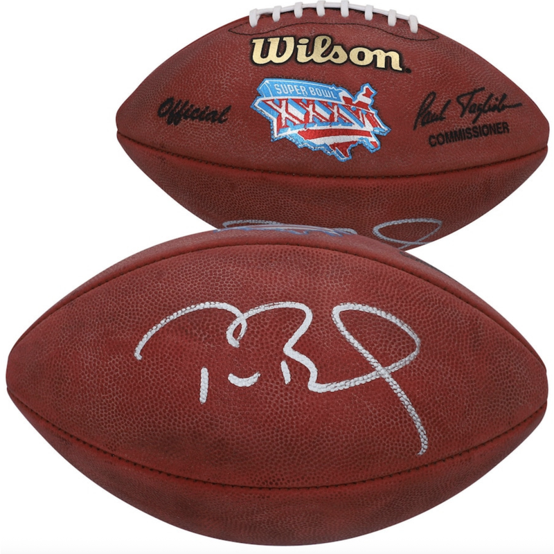 Tom Brady Autographed Patriots Official Super Bowl XXXVI (36) Football Fanatics