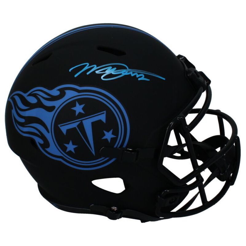 Will Levis Autographed Tennessee Titans Speed Eclipse Full Size Helmet Fanatics