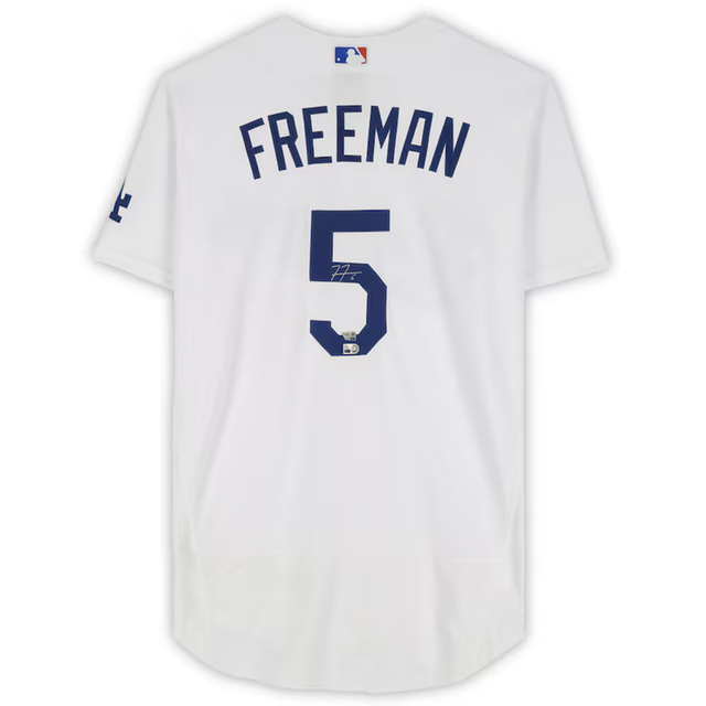 Freddie Freeman Autographed Los Angeles Dodgers Authentic Nike Jersey Fanatics