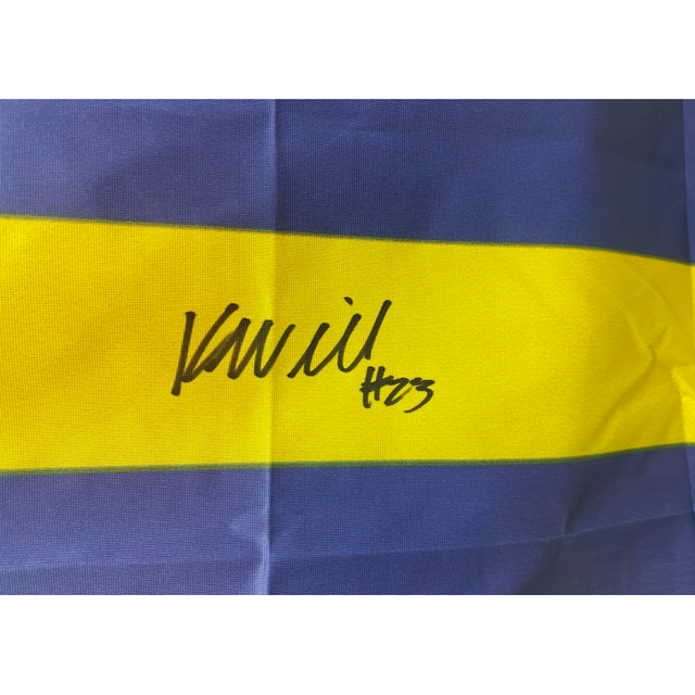 Kyren Williams Autographed Los Angeles Rams Stars & Stripes 3' x 5' Flag Beckett