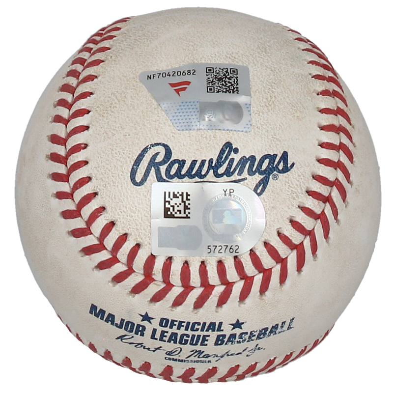 Aaron Judge Autographed New York Yankees 6.5.24 Game-Used Baseball vs. Twins Fanatics