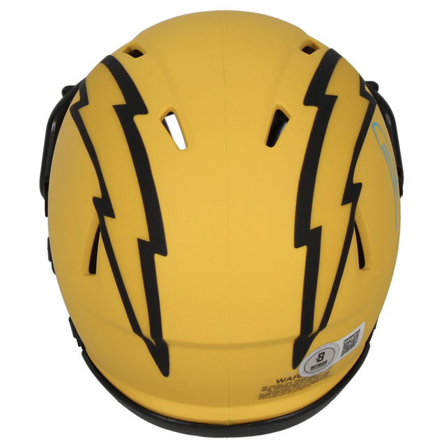 Antonio Gates Autographed Chargers 'RAVE' Mini Speed Helmet Beckett