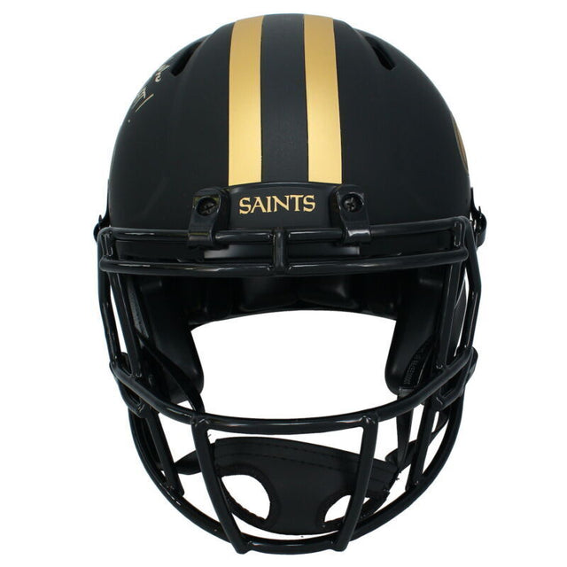 Rashid Shaheed Autographed New Orleans Saints "Who Dat" Eclipse Authentic Helmet Beckett