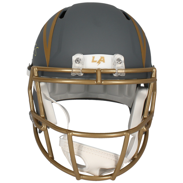 Antonio Gates Autographed Chargers 'Slate' Full Size Speed Helmet Beckett