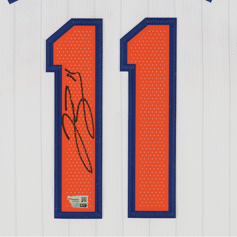 Jalen Brunson Autographed New York Knicks Authentic Nike City Edition Jersey Fanatics