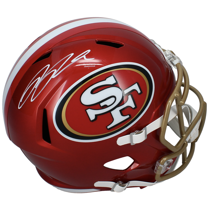 Ricky Pearsall Autographed San Francisco 49ers Full Size Flash Helmet Beckett