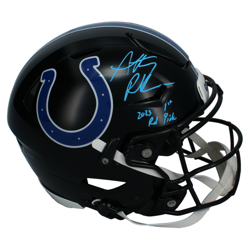 Anthony Richardson Autographed Colts Alt. Speed Flex Helmet Fanatics LE 25