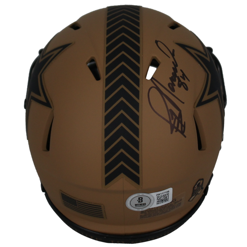 Jay Novacek Autographed "3x SB Champ" Cowboys STS Mini Helmet Beckett