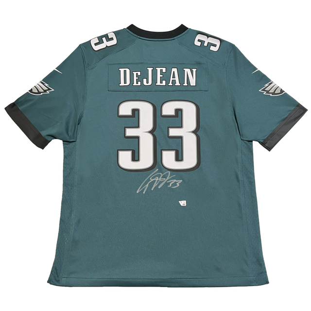 Cooper DeJean Autographed Philadelphia Eagles Nike SB LIX Game Jersey Fanatics