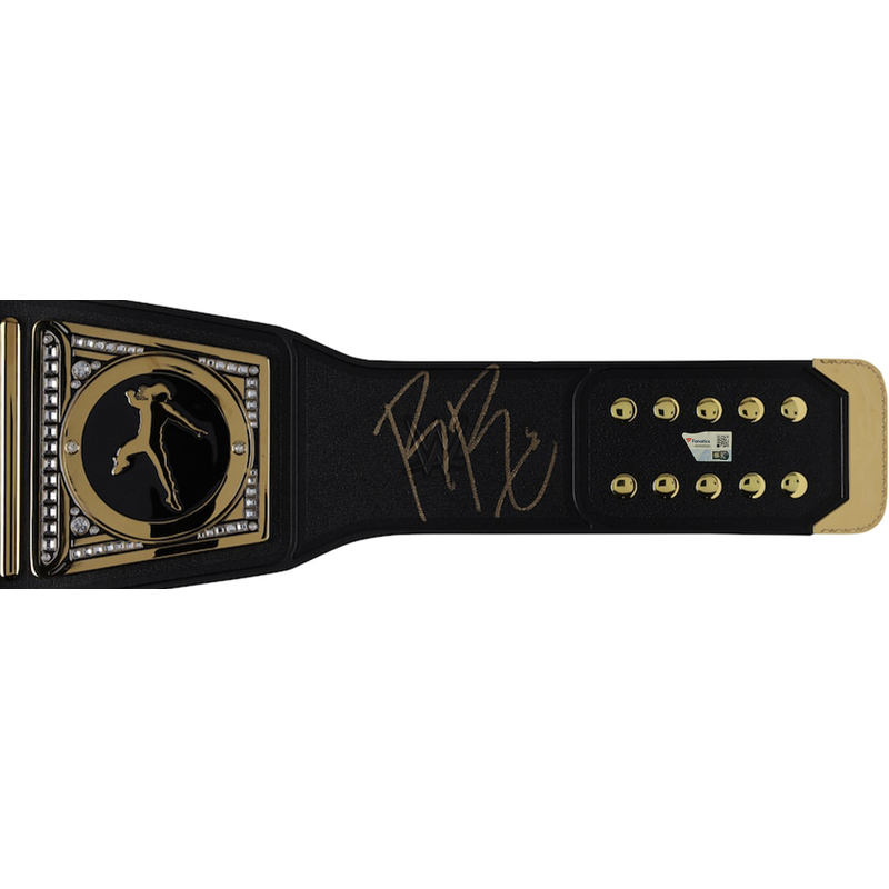 Roman Reigns Autographed WWE Universal Championship Replica Title Belt Fanatics