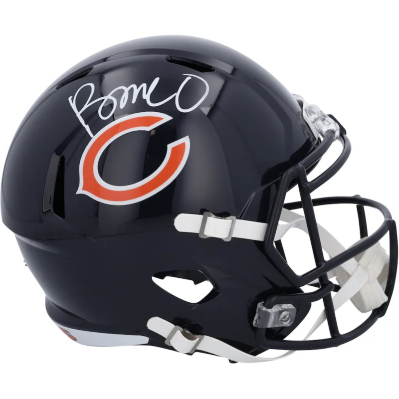 Rome Odunze Autographed Chicago Bears Full Size Speed Helmet Fanatics