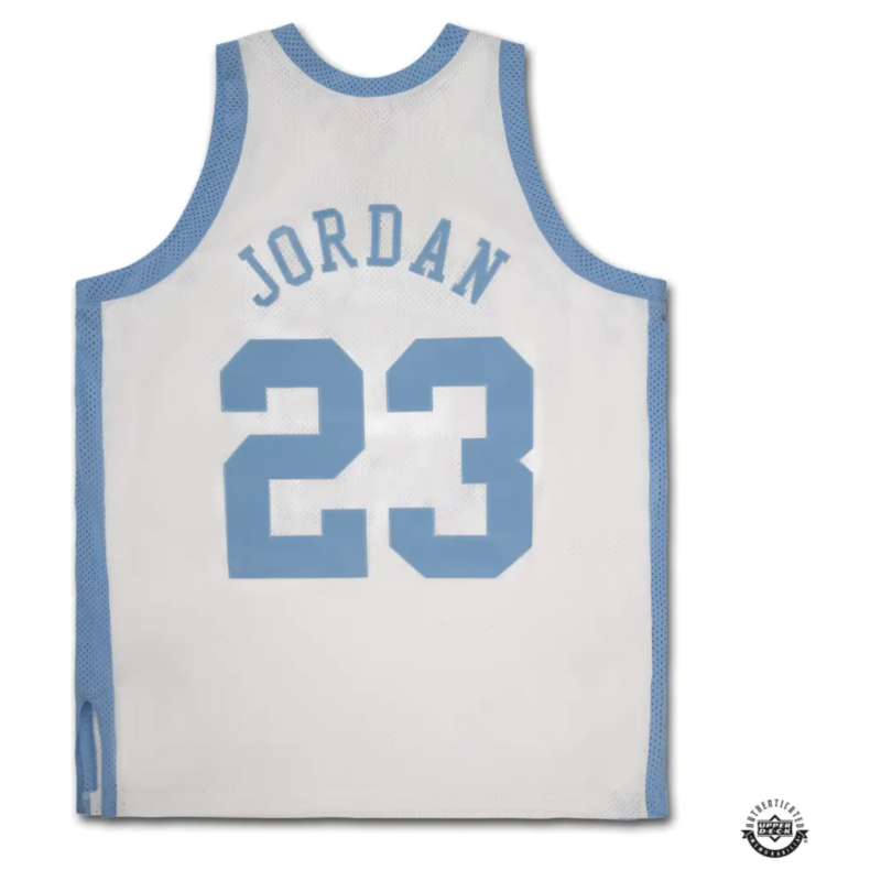 Michael Jordan Autographed 1983-84 UNC White Authentic Jersey UDA