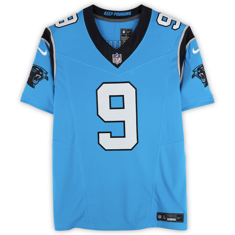 Bryce Young Autographed Carolina Panthers Nike Fuse Blue Limited Jersey Fanatics