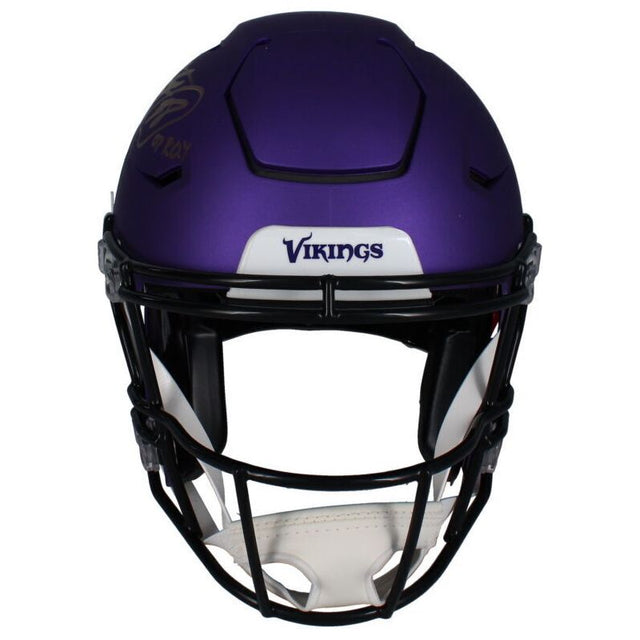 Adrian Peterson Autographed "07 OROY" Vikings SpeedFlex Authentic Helmet Beckett
